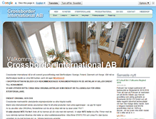 Tablet Screenshot of crossborderinternational.com